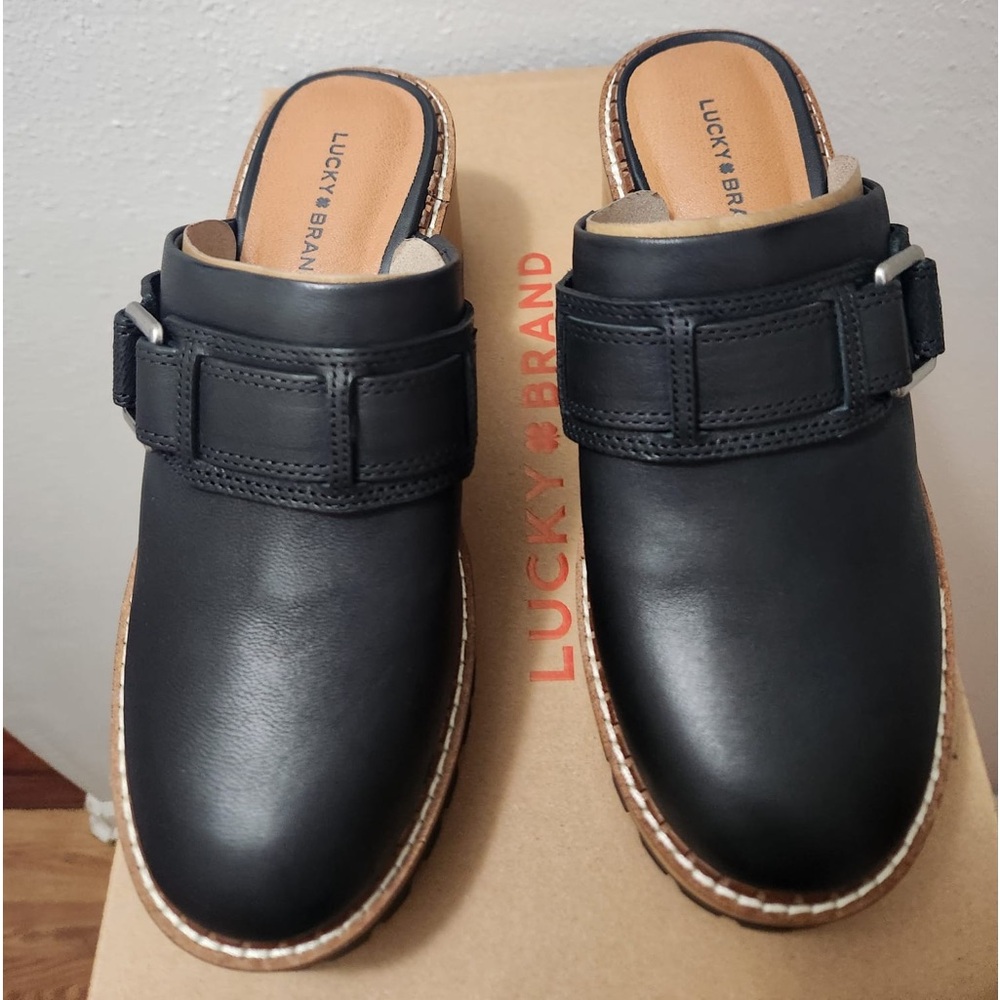***LUCKY BRAND***Rishona Clog Size: 6 Color: Black - Picture 12 of 12